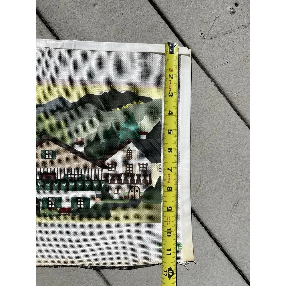 DeDe handpainted needlepoint